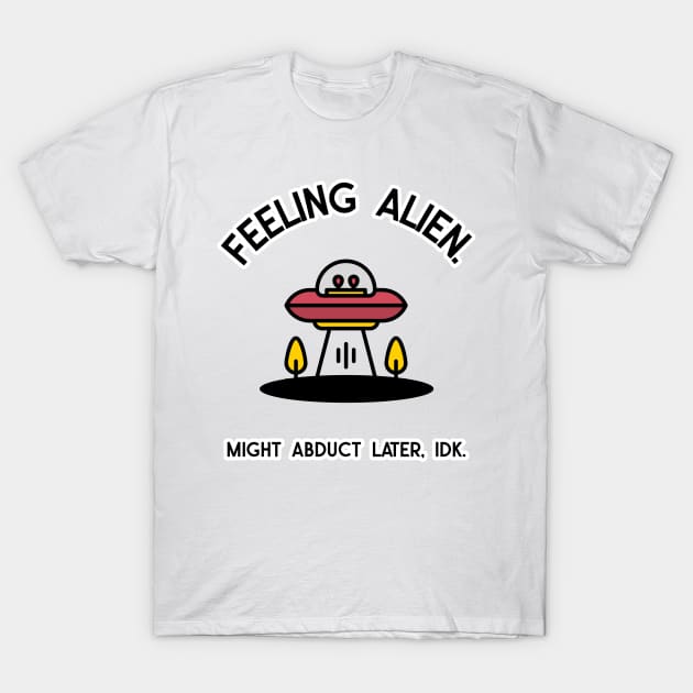 alien abduction T-Shirt by Expanse Collective